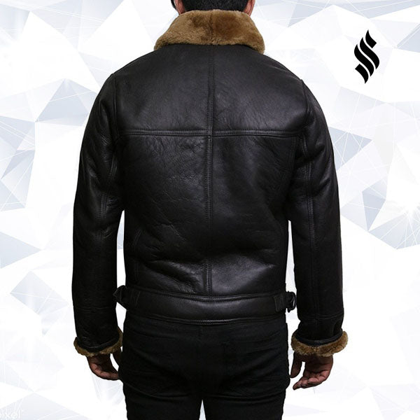 Mens Shearling Sheepskin Jacket