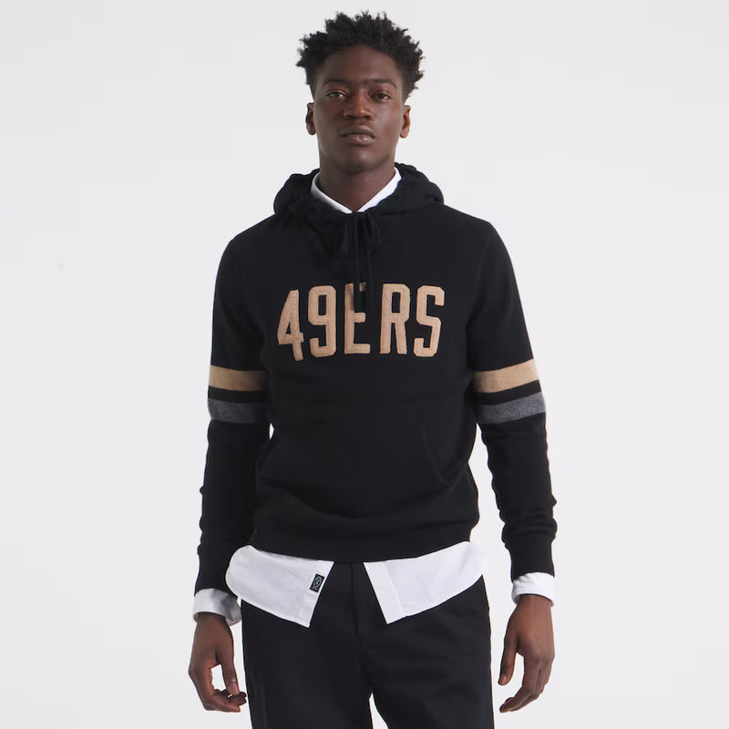 San Francisco 49ers x Todd Snyder Cashmere Hoodie Sweater