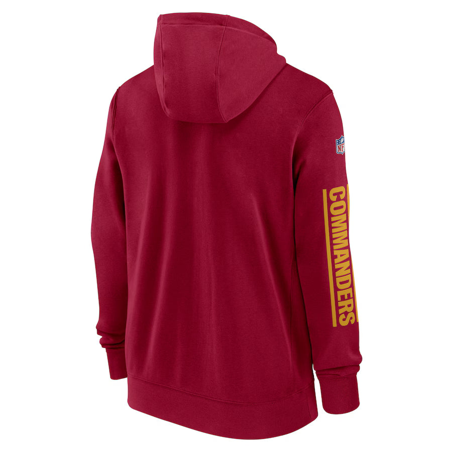 Washington Commanders Zip Up Hoodie