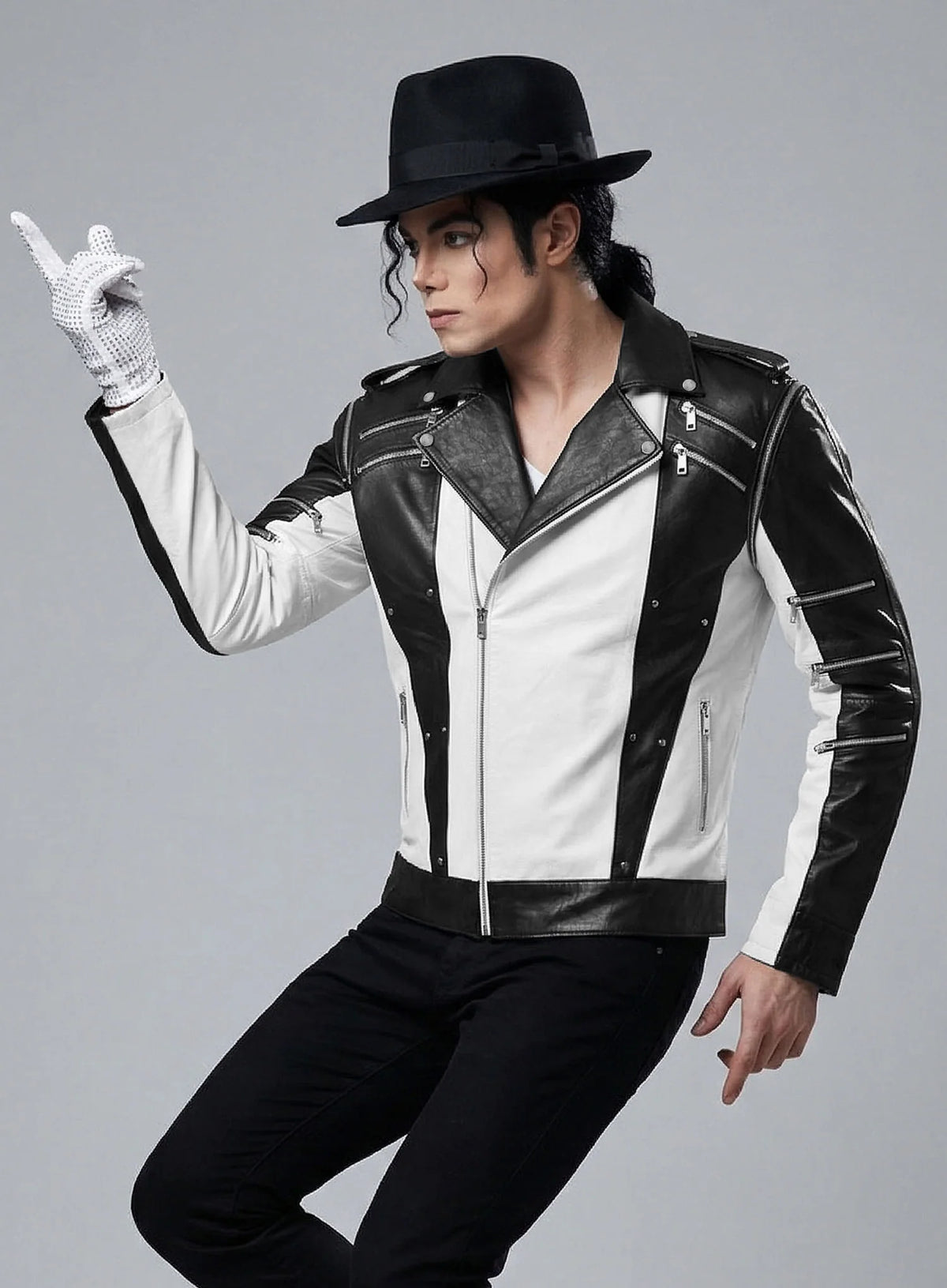 Michael Jackson Leather Jacket #2