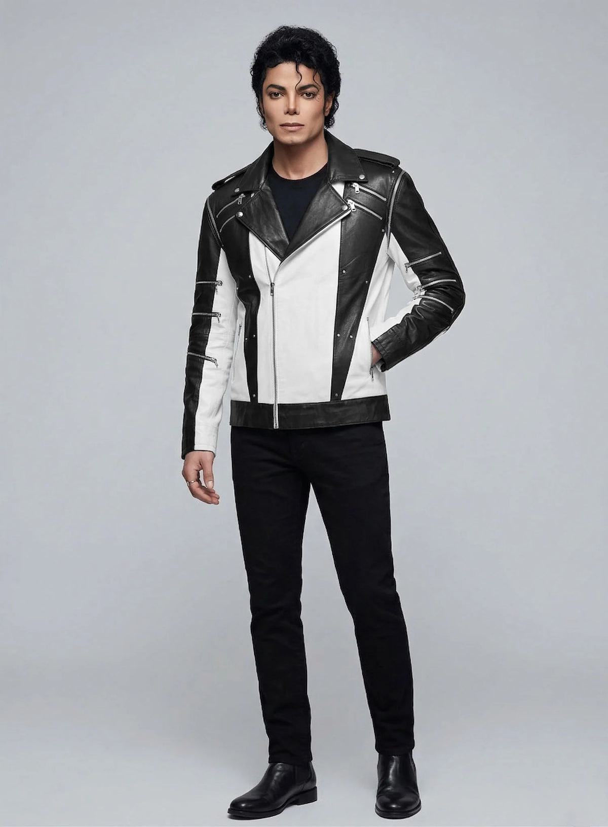 Michael Jackson Leather Jacket #2