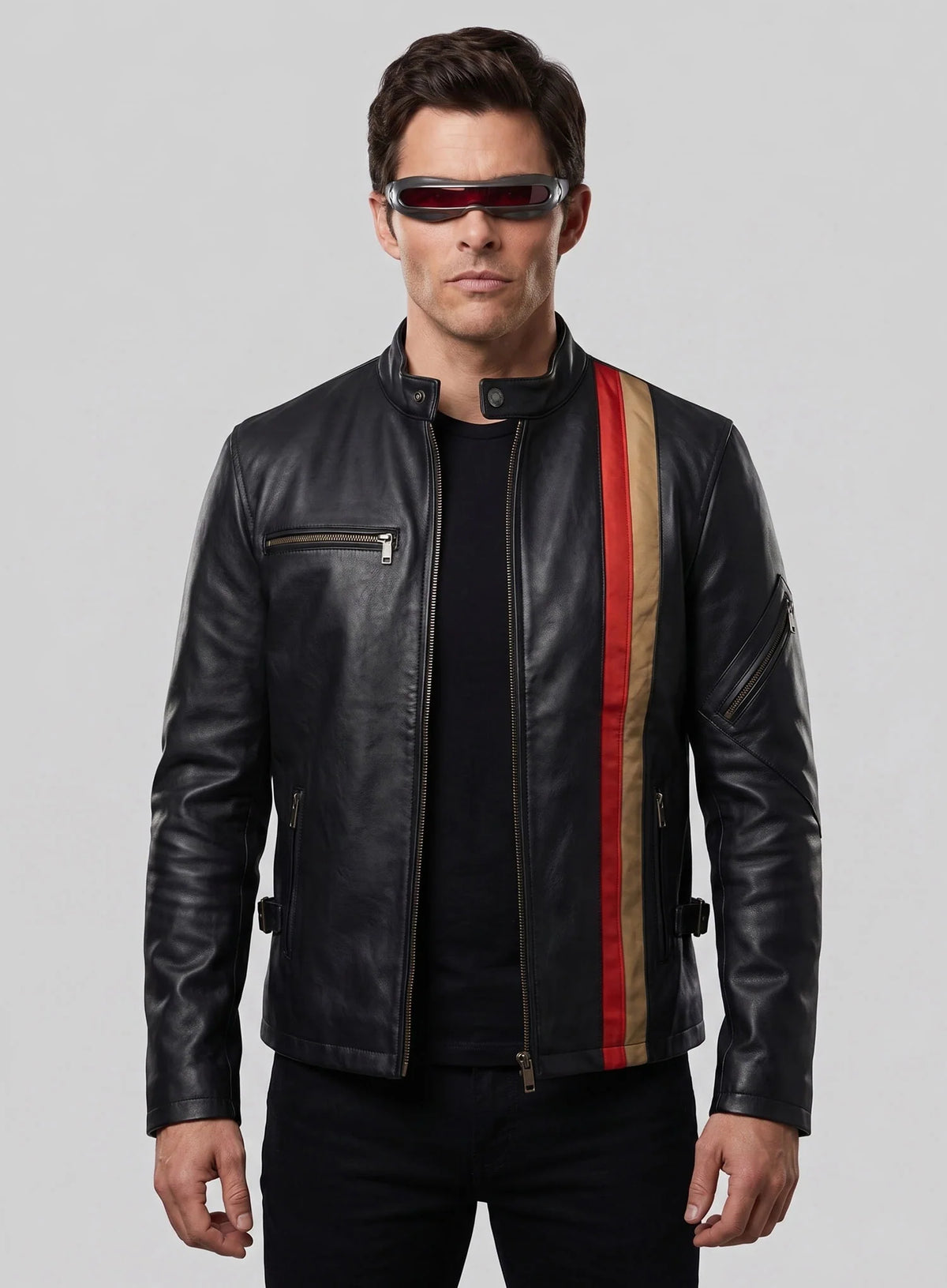 X-Men Cyclops Scott Leather Jacket